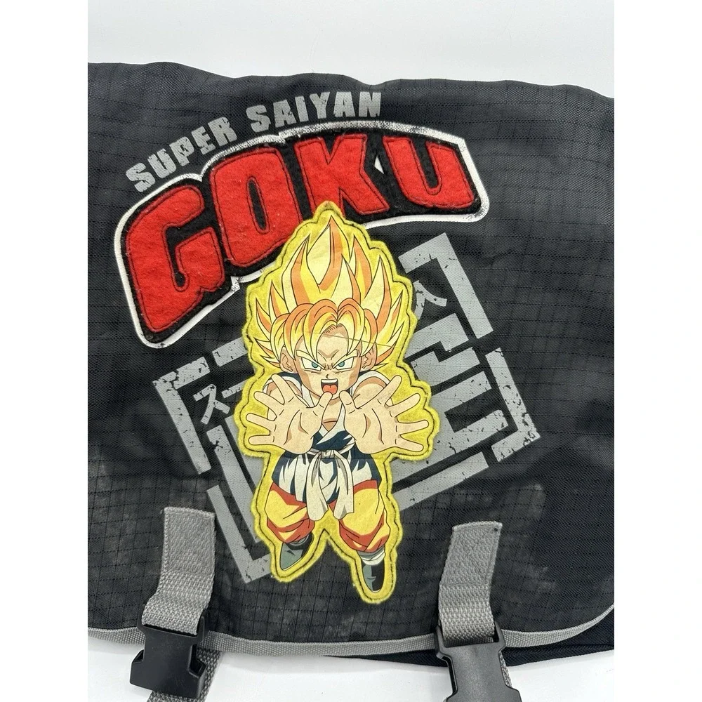 VTG Dragon Ball GT Funimation 2004 Goku Super Saiyan Messenger Bag Rare Anime